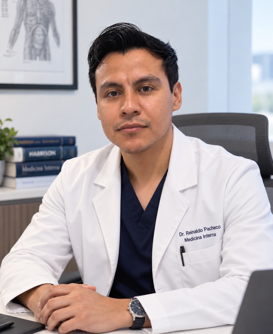 Dr. Reinaldo Pacheco Vásquez, médico internista